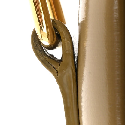Celine Shiny Calfskin Teen Triomphe Olive 12 of 12