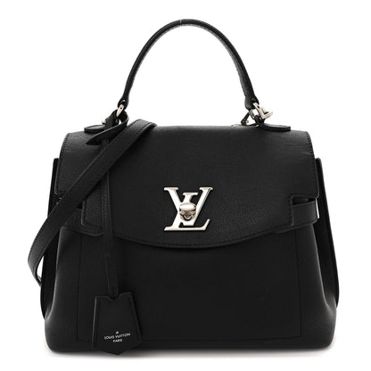 Louis Vuitton Calfskin Lockme Ever BB Black 1 of 18