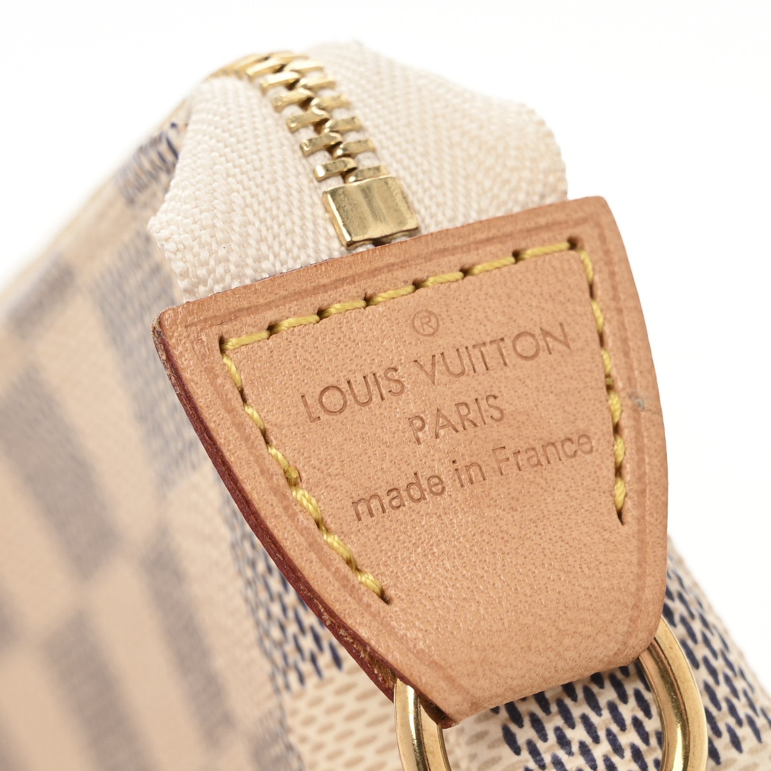 Louis Vuitton Damier Azur Mini Pochette Accessories 6 of 9