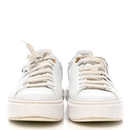 Louis Vuitton Calfskin Time Out Sneakers 36 White 2 of 8