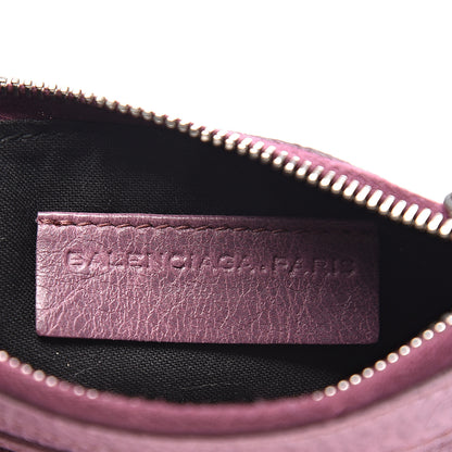 Balenciaga Agneau Giant 12 Silver Hardware Mini Coin Purse Murier 5 of 6