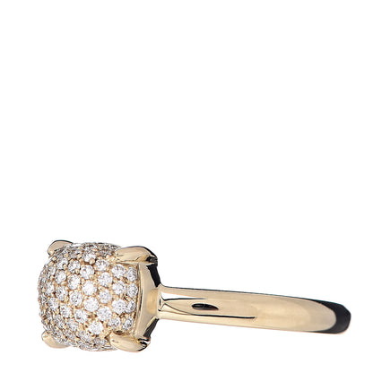 Tiffany 18K Yellow Gold Diamond 7mm Paloma Picasso Sugar Stacks Ring 49 5 3 of 7