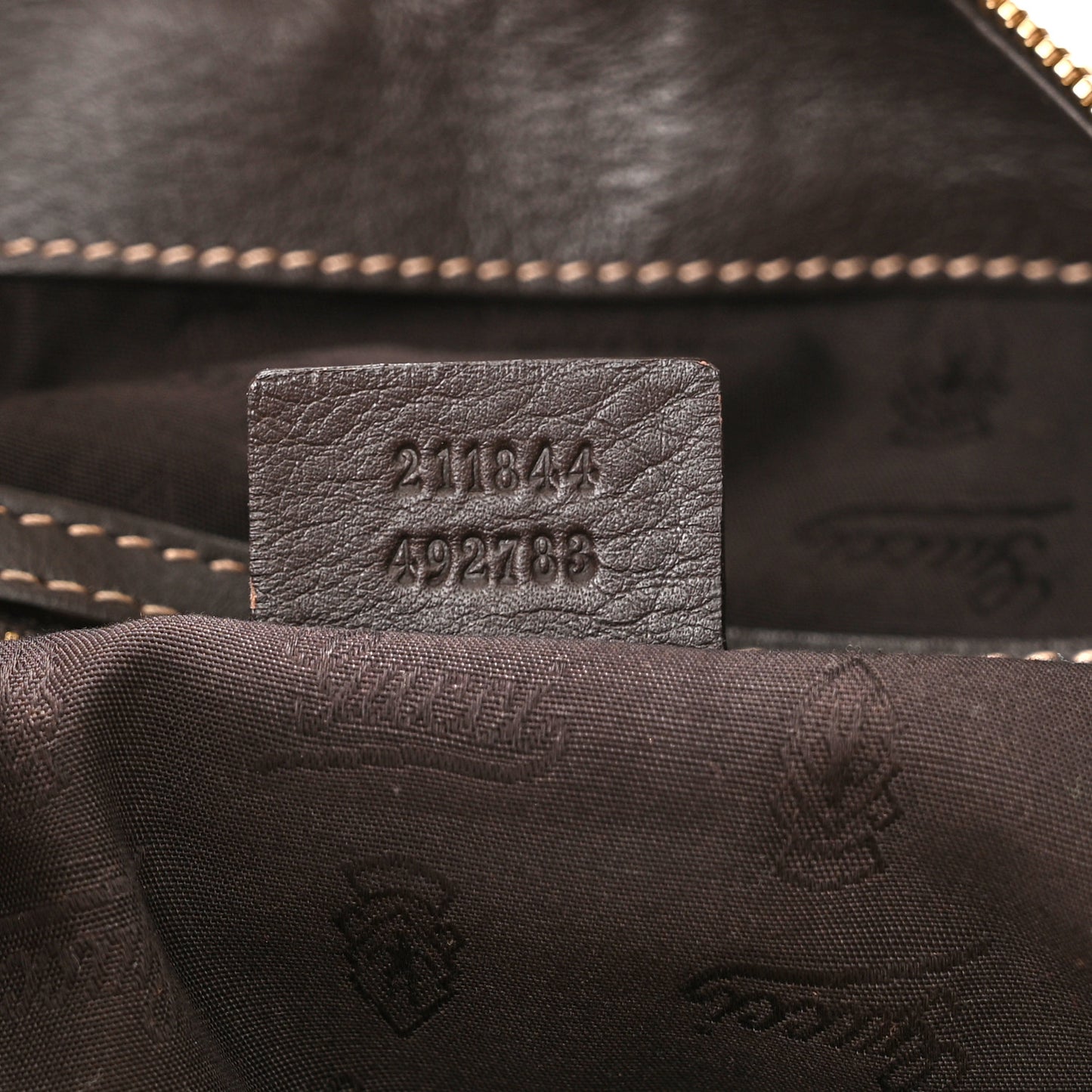 Crystal Monogram Hysteria Hobo