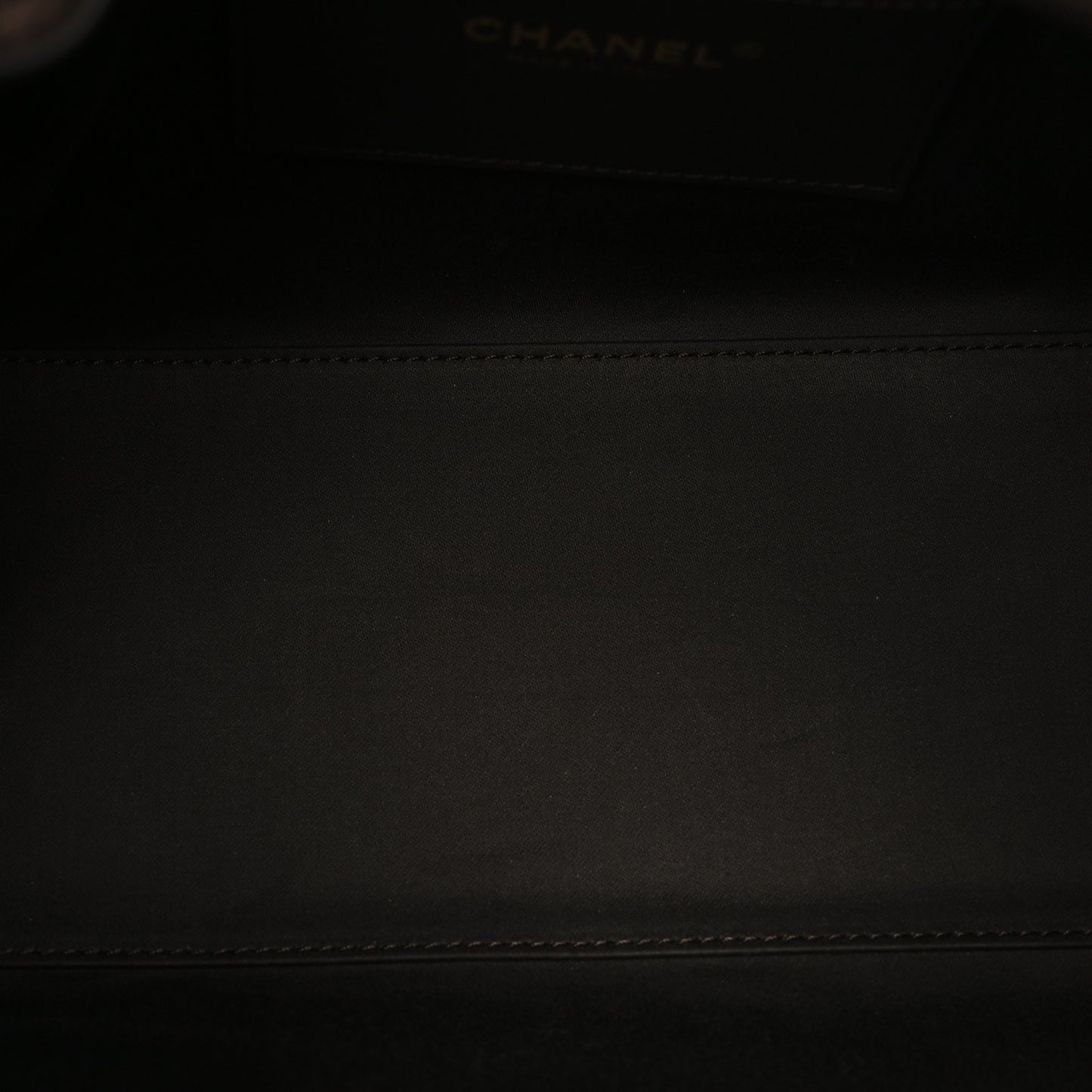 Suede Quilted Small Chanel 25 Handbag Dark Brown