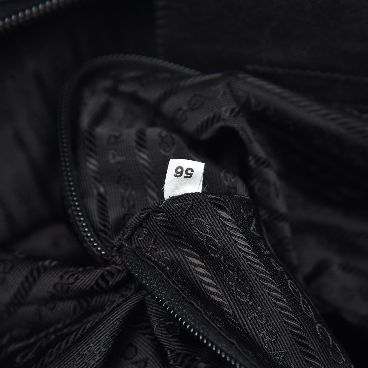 Prada Tessuto Nylon Saffiano Weekender Black 7 of 7