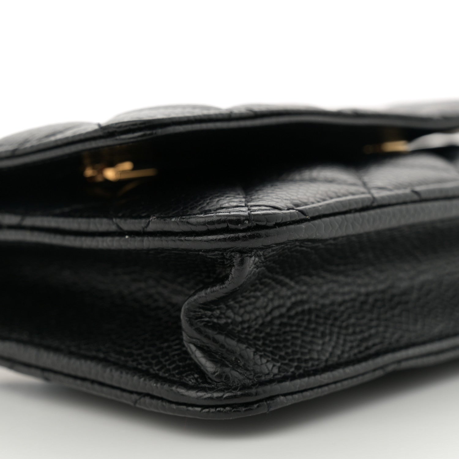 Chanel Caviar Quilted Wallet on Chain WOC Black 9 of 13