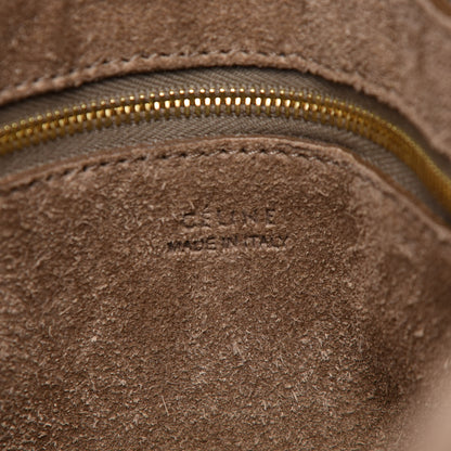 Celine Soft Grained Calfskin Sangle Bucket Bag Taupe 6 of 12