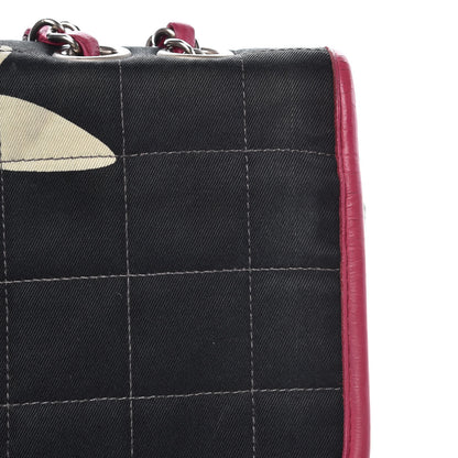 Chanel Canvas Chocolate Bar Quilted Flap Multicolor 8 of 18
