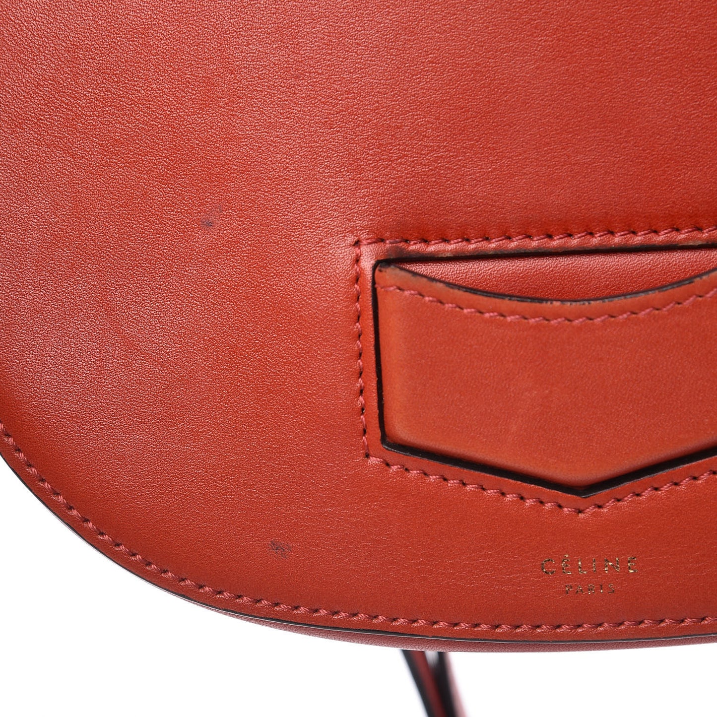 Supersoft Calfskin Small Trotteur Ruby