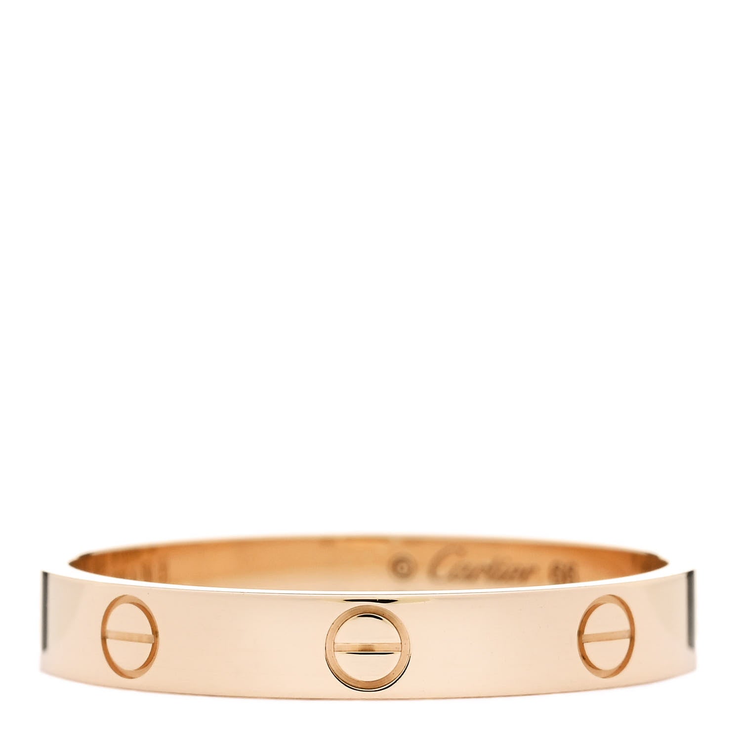 Cartier 18K Yellow Gold 3.5mm LOVE Wedding Band Ring 66 11.5 1 of 5