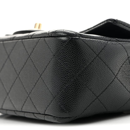Chanel Caviar Quilted Mini Rectangular Flap Black 10 of 12