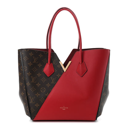 Louis Vuitton Calfskin Monogram Kimono Tote Cherry 1 of 9