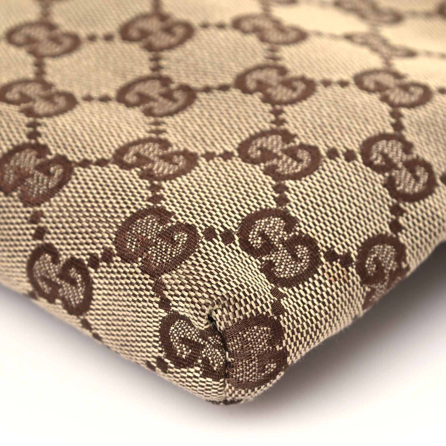 Gucci Monogram Web Belt Bag Dark Brown 8 of 12