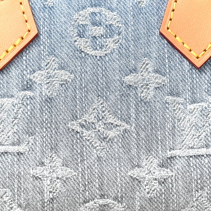 Louis Vuitton Monogram Denim Nano Speedy Sky Blue 7 of 10