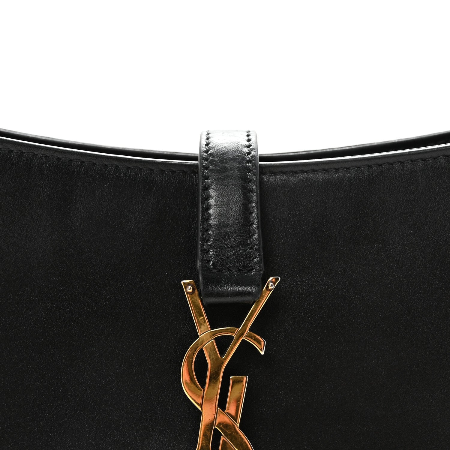 Saint Laurent Smooth Calfskin Le 5 A 7 Hobo Black 7 of 10