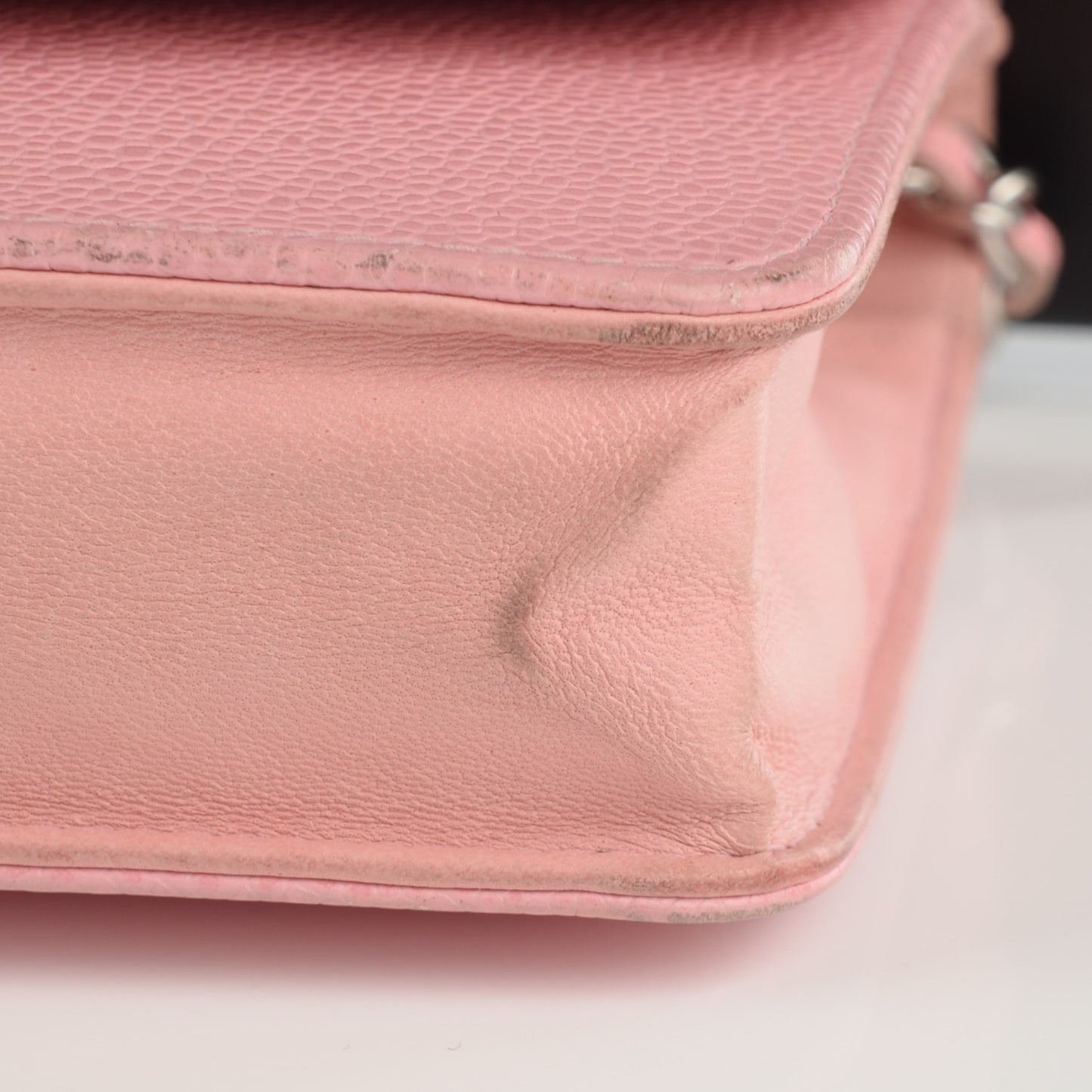 Caviar Timeless CC Wallet on Chain WOC Pink