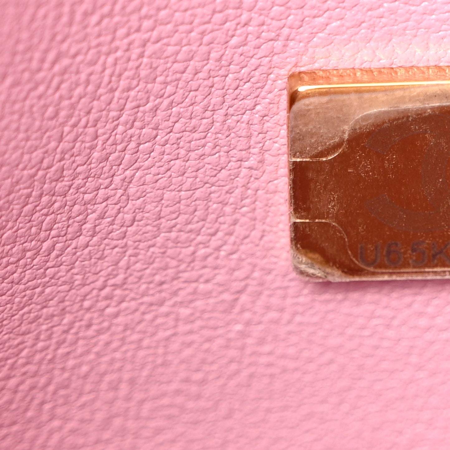 Caviar Quilted Mini Bucket Bag Pink