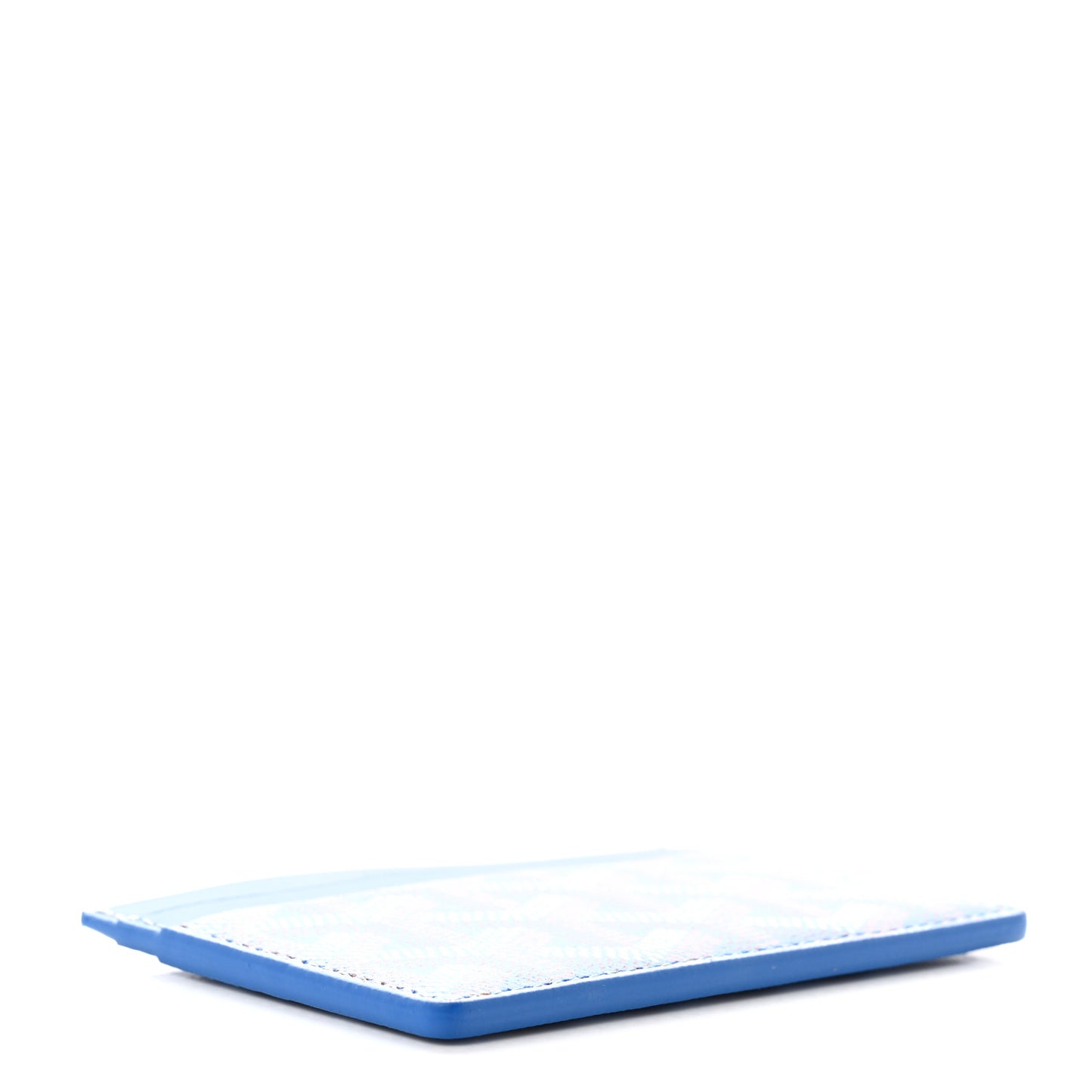 Goyardine Saint Sulpice Card Holder Sky Blue