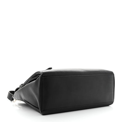 Givenchy Calfskin Small Pandora Pure Flap Bag Black White 4 of 10