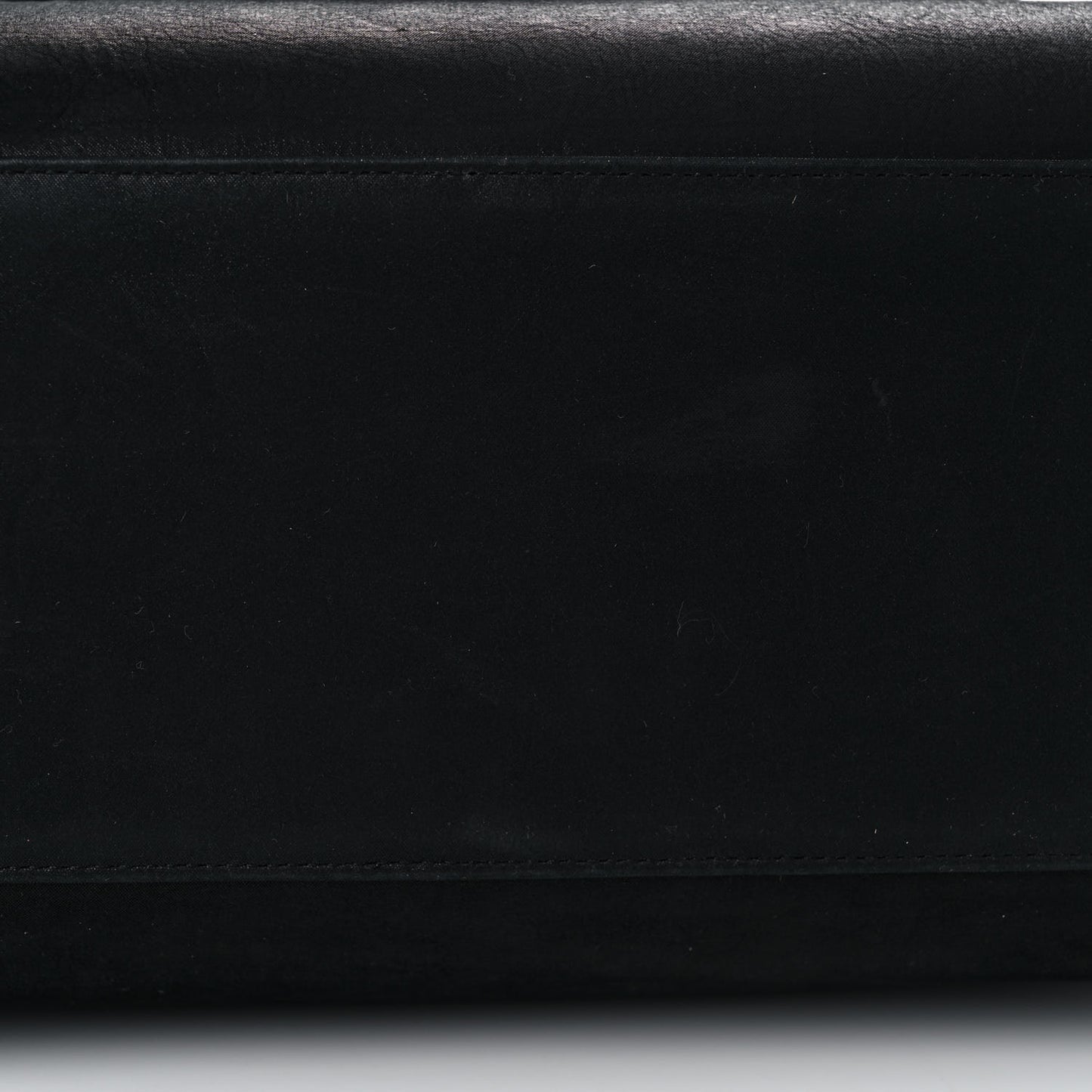 Caviar Iridescent Calfskin Duo Bowling Bag Black Light Gold