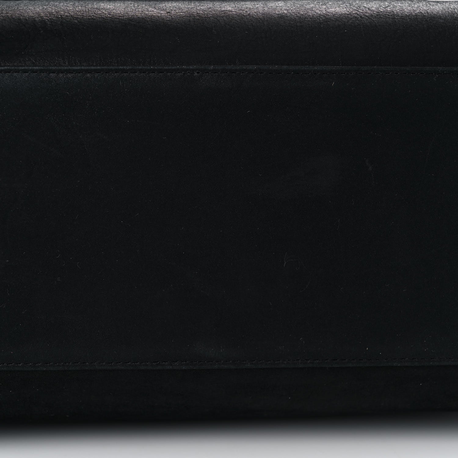 Chanel Caviar Iridescent Calfskin Duo Bowling Bag Black Light Gold 12 of 13