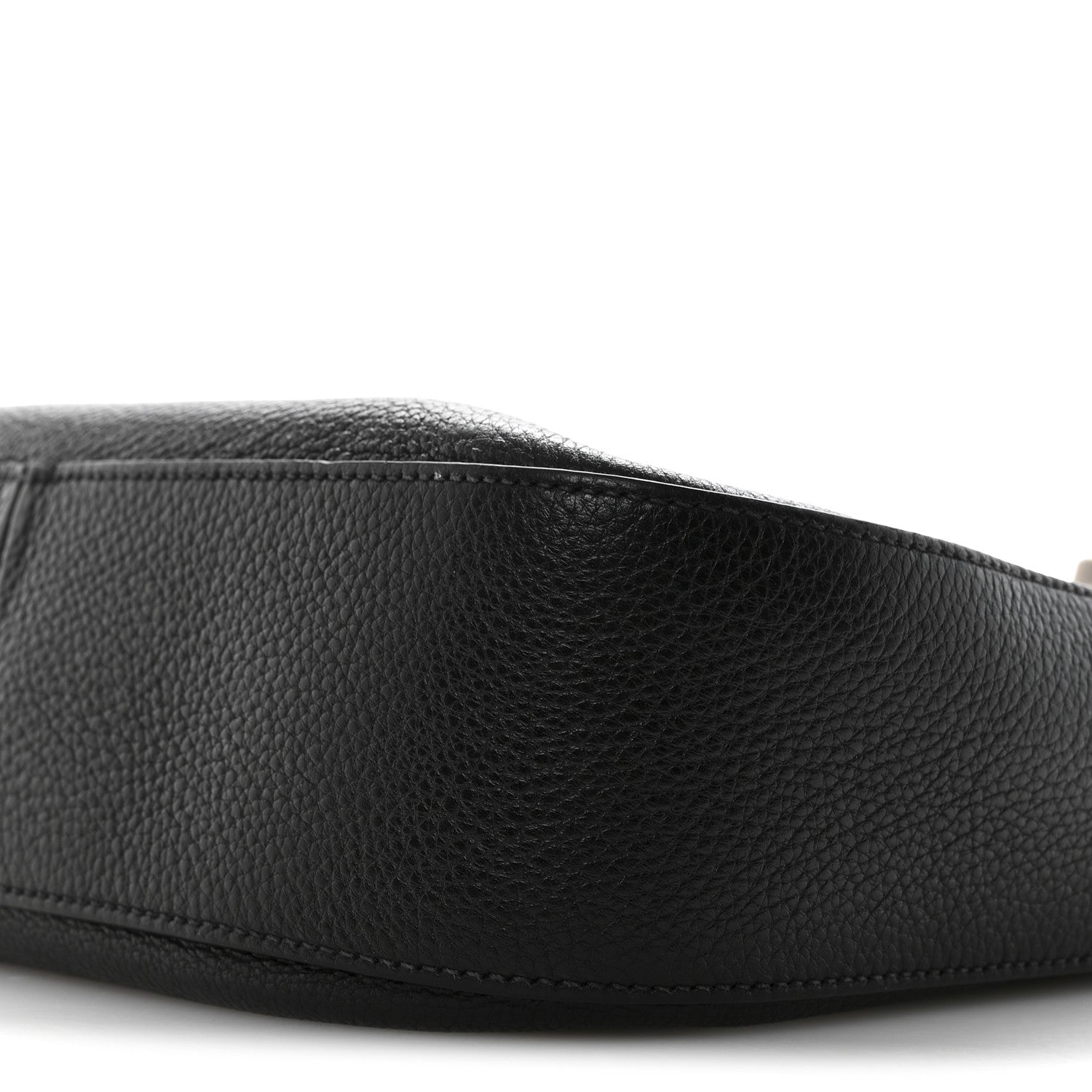 Prada Vitello Phenix Zippered Messenger Hobo Black 10 of 16