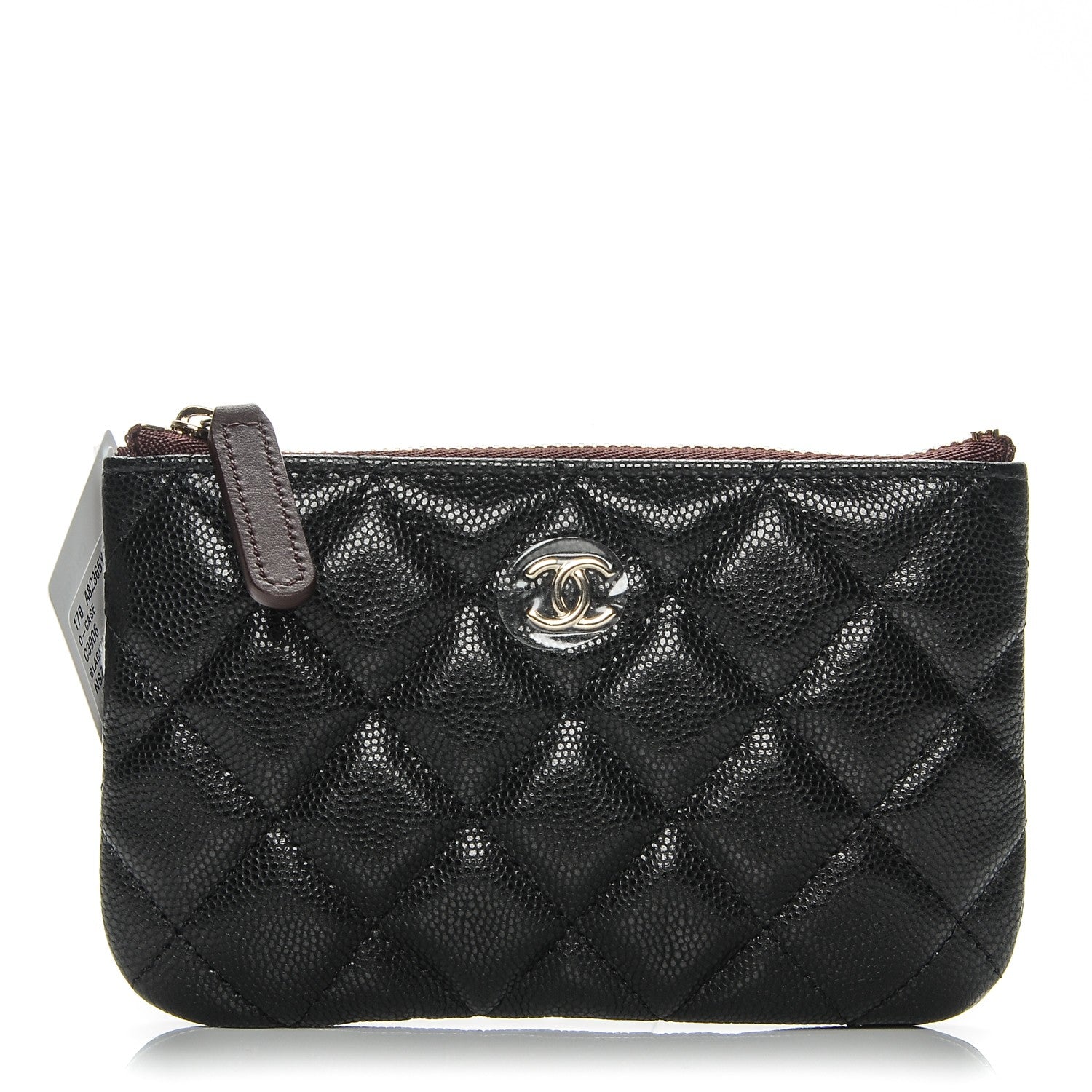 Chanel Caviar Quilted Small Cosmetic Case Black 1 of 7
