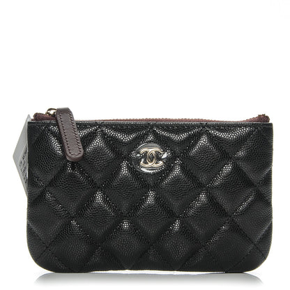 Chanel Caviar Quilted Small Cosmetic Case Black 1 of 7