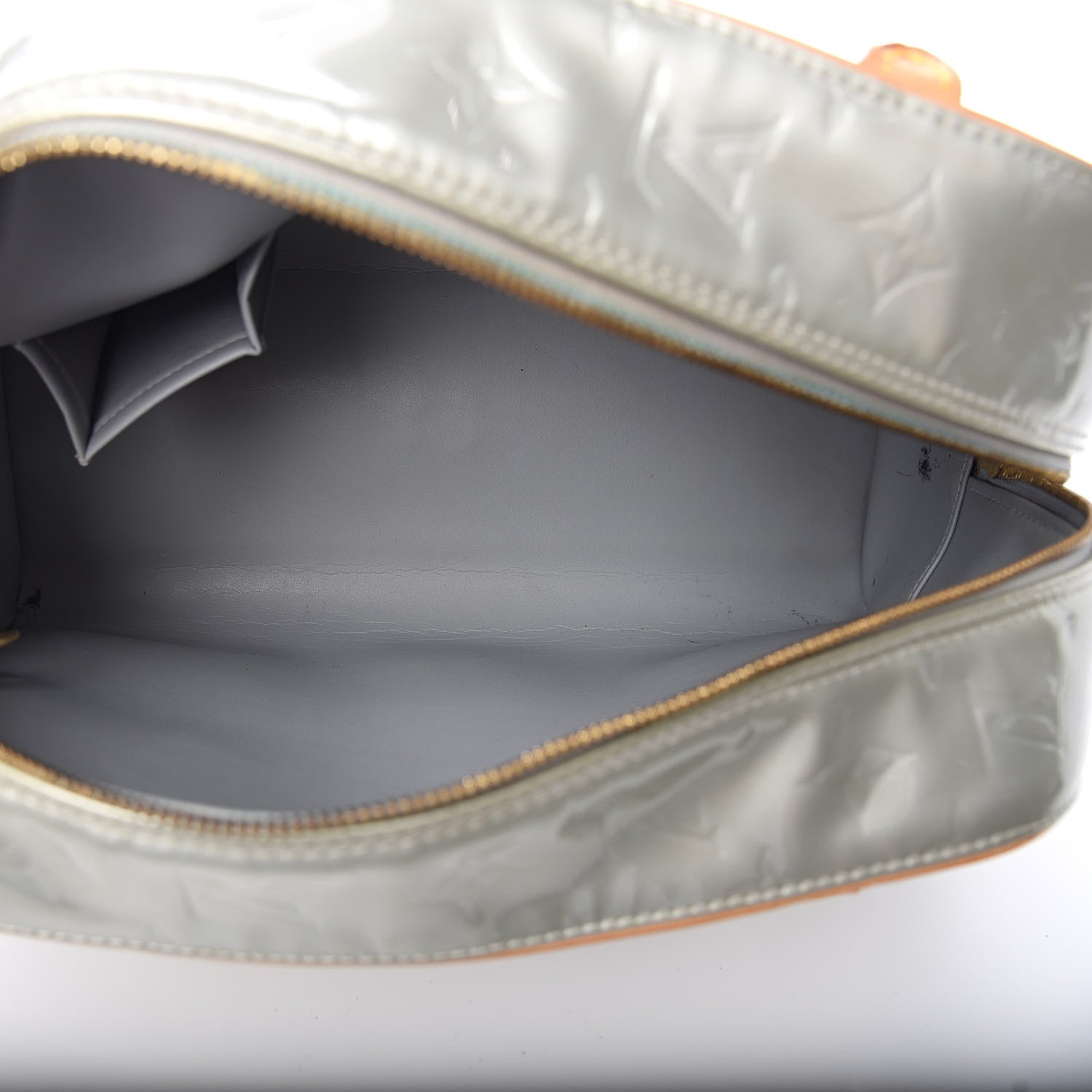 Louis Vuitton Vernis Tompkins Square Silver 5 of 16