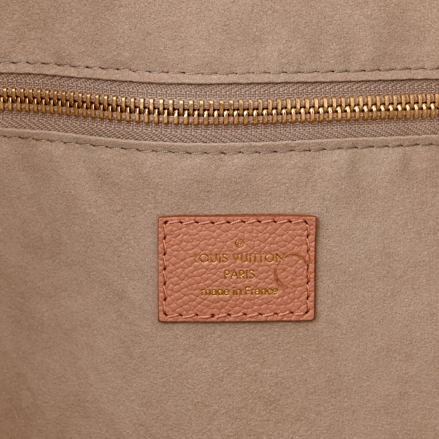 Louis Vuitton Empreinte Monogram Giant Neverfull MM Trianon Pink Cream 6 of 9