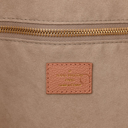 Louis Vuitton Empreinte Monogram Giant Neverfull MM Trianon Pink Cream 6 of 9
