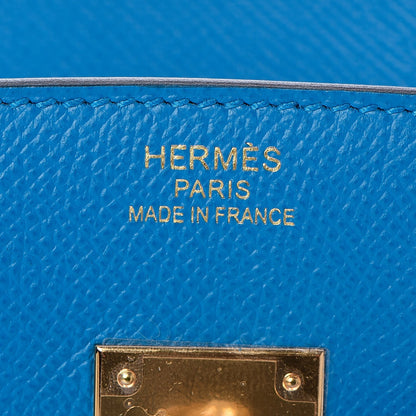Hermes Epsom Birkin 35 Bleu Zanzibar 15 of 33