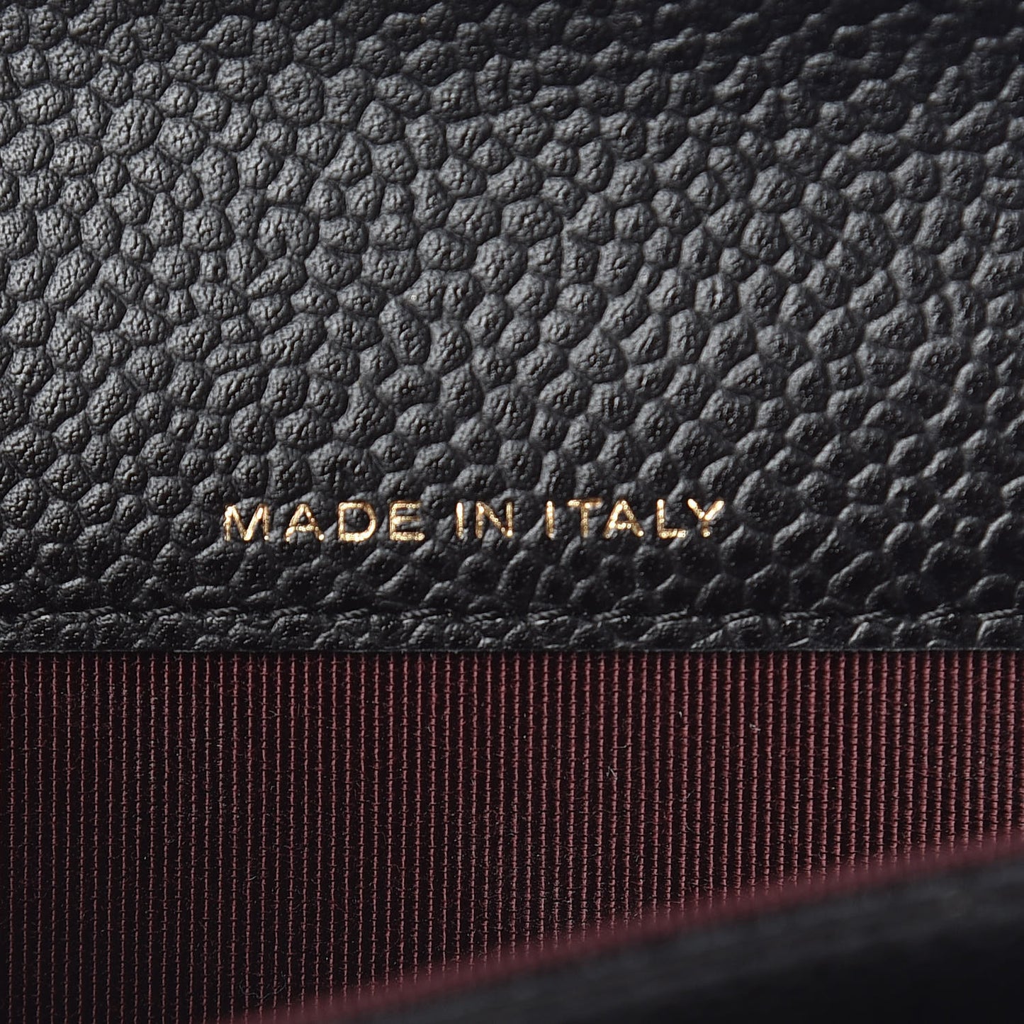 Caviar Quilted Flap Card Holder Black