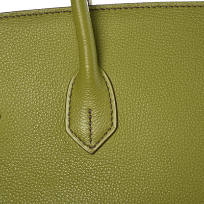 Hermes Togo Birkin 35 Vert Anis 34 of 41