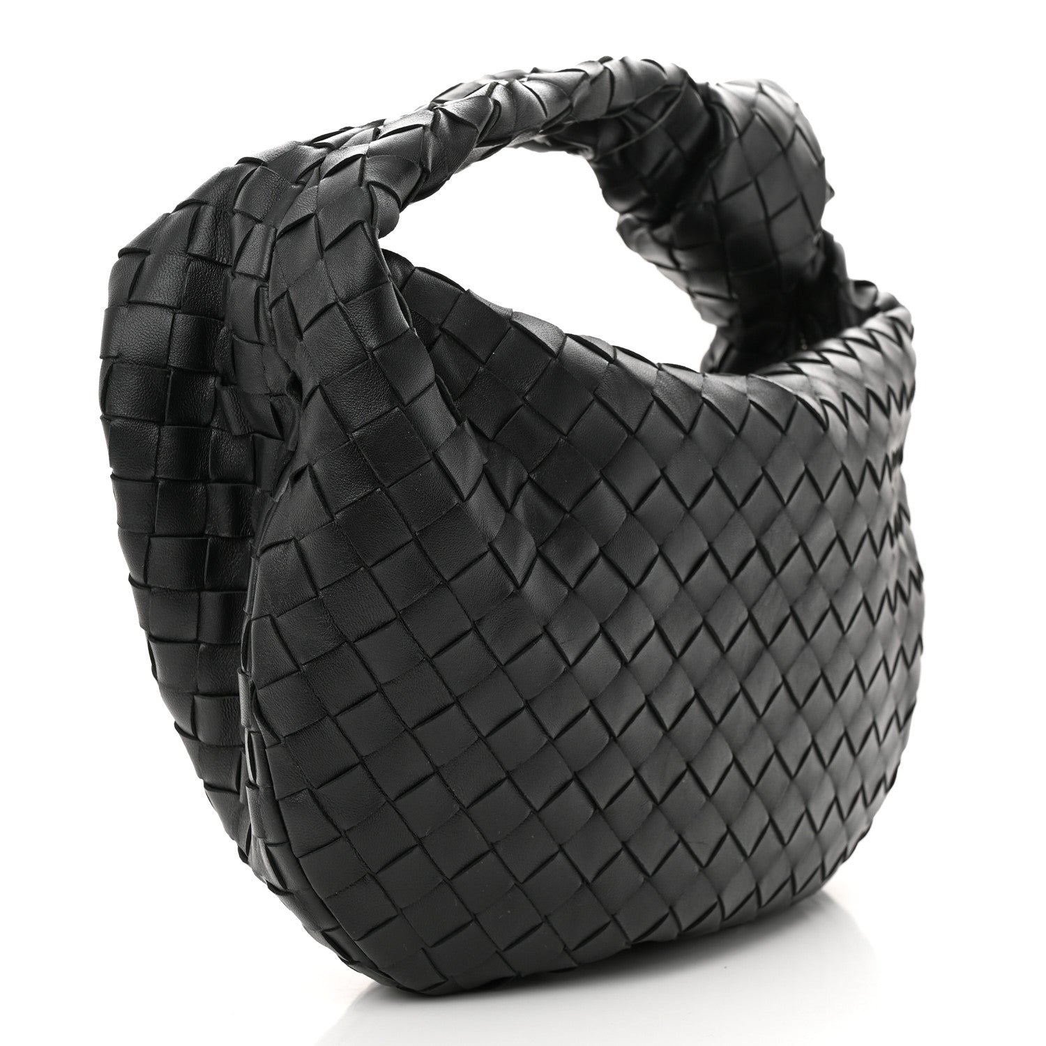 Bottega Veneta Nappa Intrecciato Teen Jodie Hobo Black 3 of 11