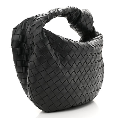 Bottega Veneta Nappa Intrecciato Teen Jodie Hobo Black 3 of 11