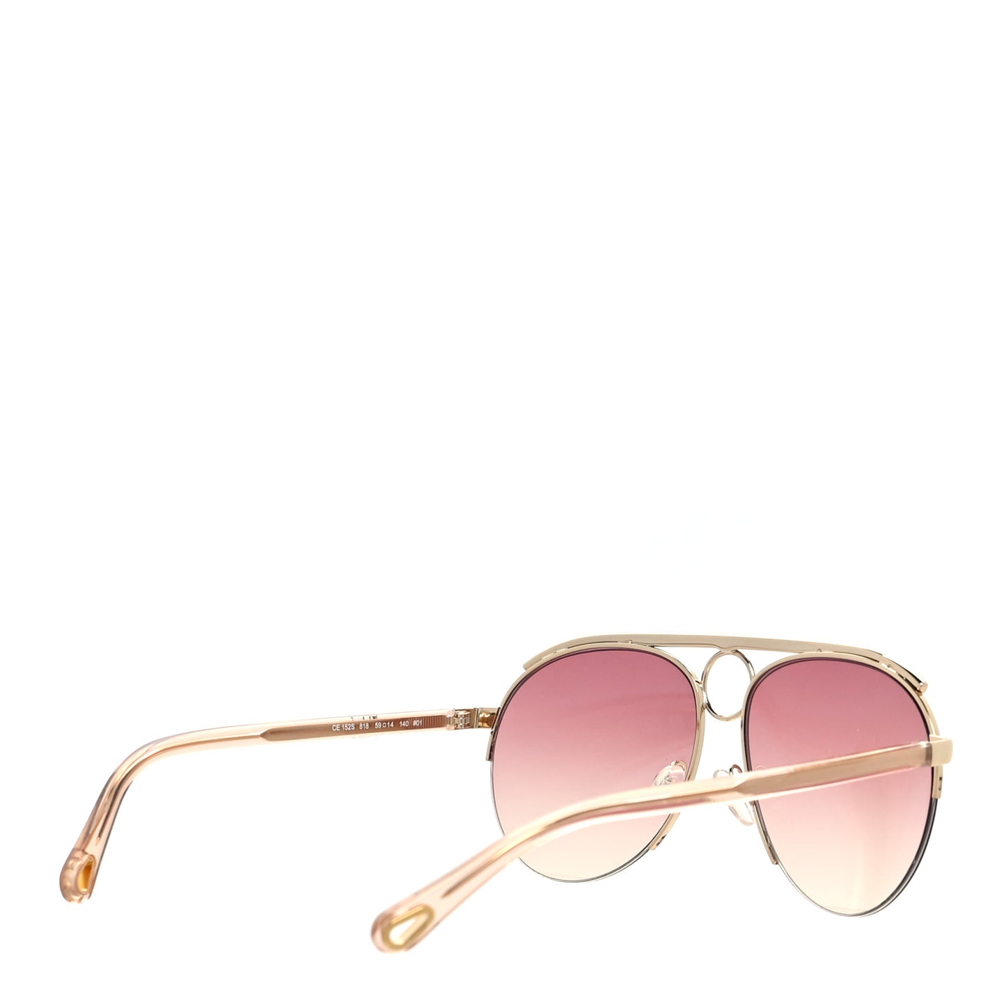 Mirrored Romie Aviator Sunglasses CE152S Pink