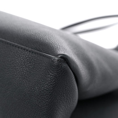 Louis Vuitton Grained Calfskin Lockme Shopper Black 8 of 13