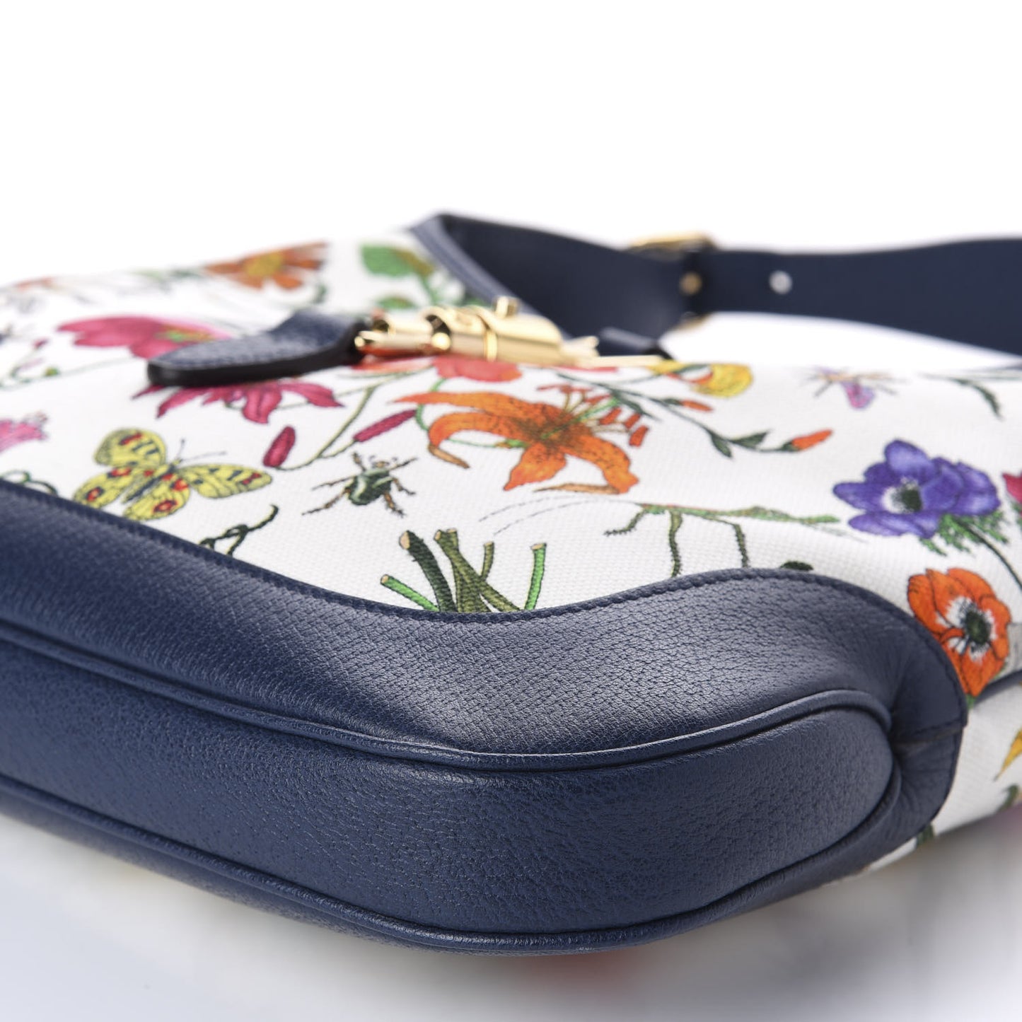 Canvas Flora Medium Jackie Hobo Blue Agata