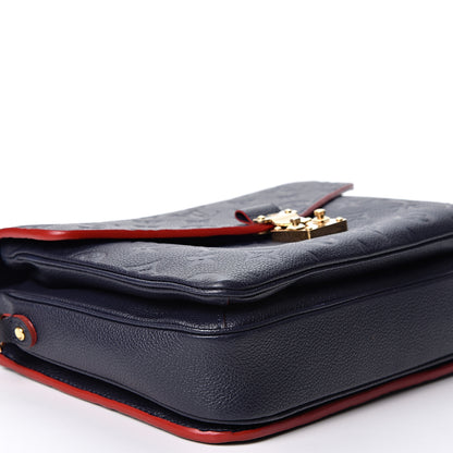 Louis Vuitton Empreinte Pochette Metis Marine Rouge 4 of 9