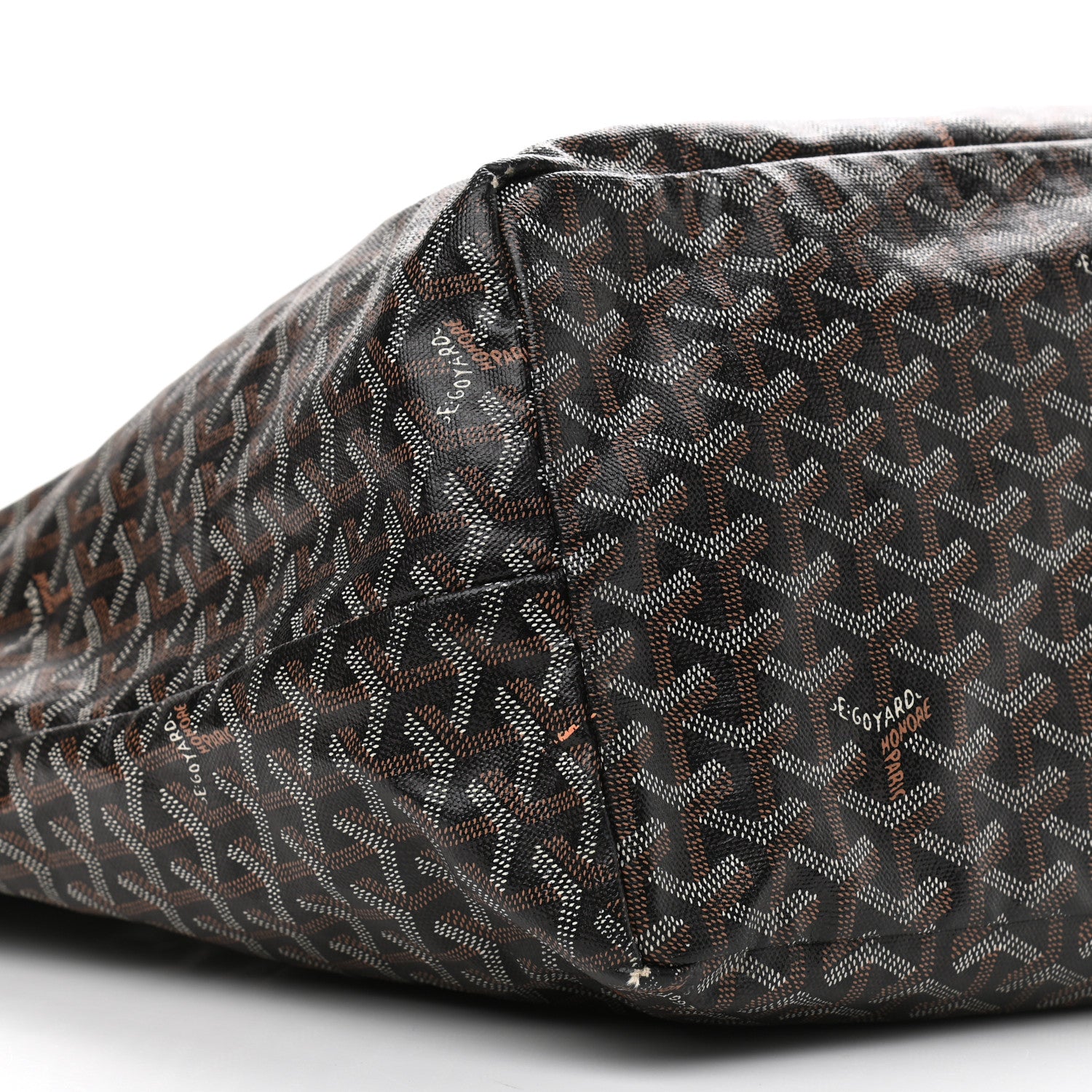 Goyard Goyardine Saint Louis GM Black Gold 9 of 20