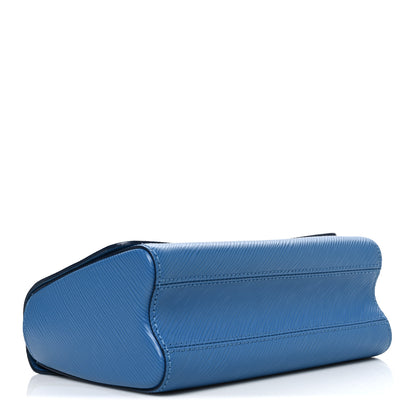 Louis Vuitton Epi Twist Shoulder Bag MM Blue Jean 5 of 11