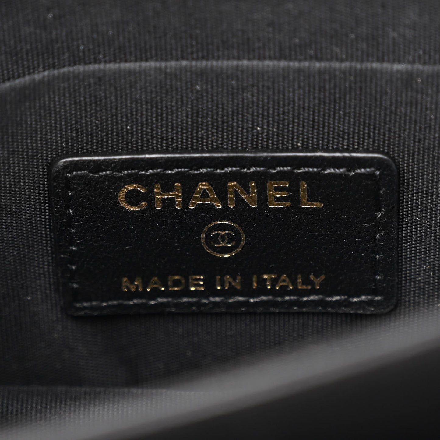 Lambskin Quilted Mini Camellia Bow Wallet On Chain WOC Black