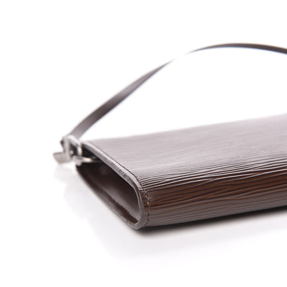 Louis Vuitton Epi Pochette Accessories 24 Moka 8 of 9