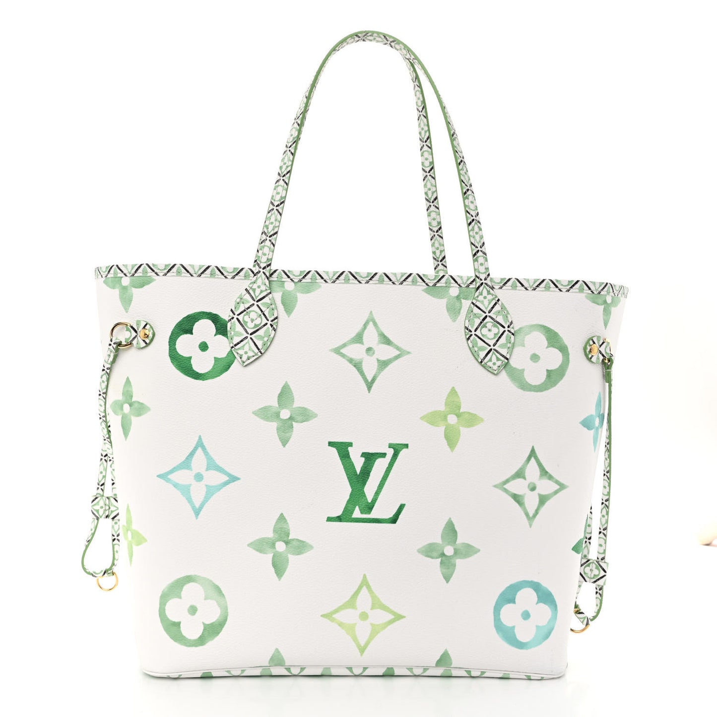 Monogram Giant By The Pool 2.0 Neverfull MM Jade