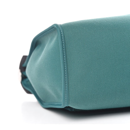 Hermes Vache Hunter Toile Herbag Zip 31 PM Malachite 11 of 13
