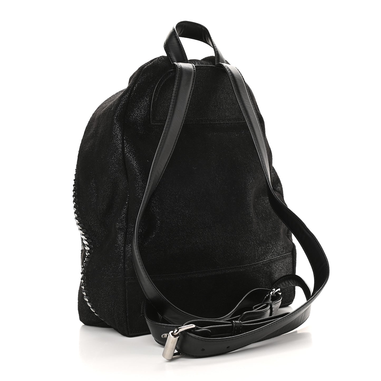 Shaggy Deer Small Falabella Backpack Black