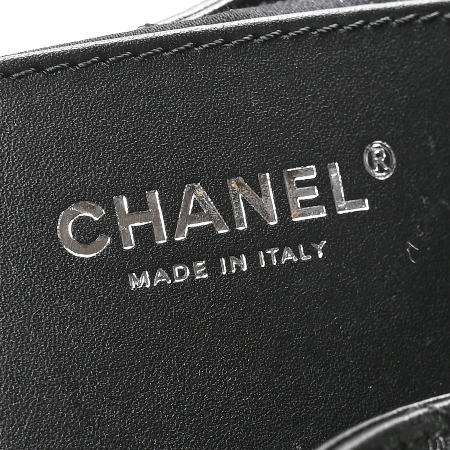 Shiny Crumpled Calfskin Quilted Small Chanel 25 Handbag Black