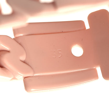 Gucci Rubber Womens Slide Sandals 35 Perfect Pink 4 of 9