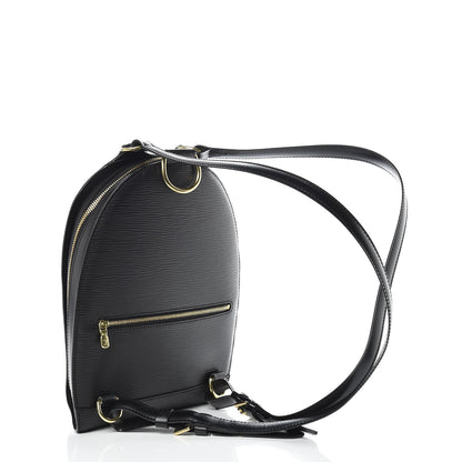 Louis Vuitton Epi Mabillon Backpack Black 3 of 10